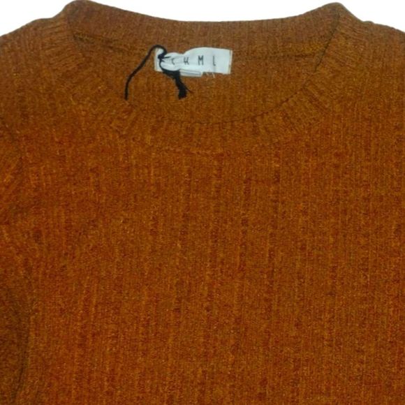 Rust Top Balloon Sleeve Stretch Size Small THML New - Picture 13 of 15